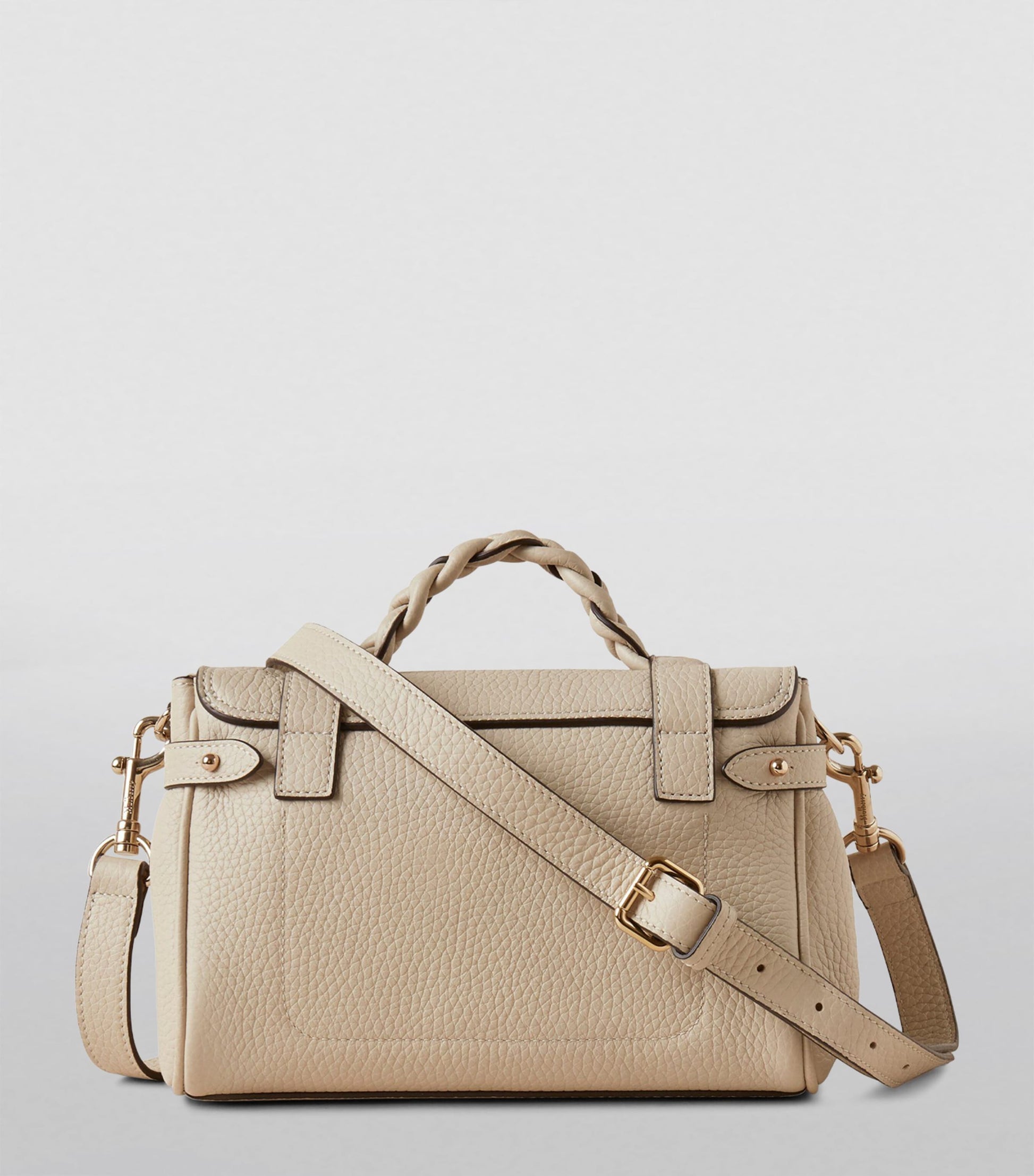 Mulberry White Mini Leather Alexa Cross-Body Bag