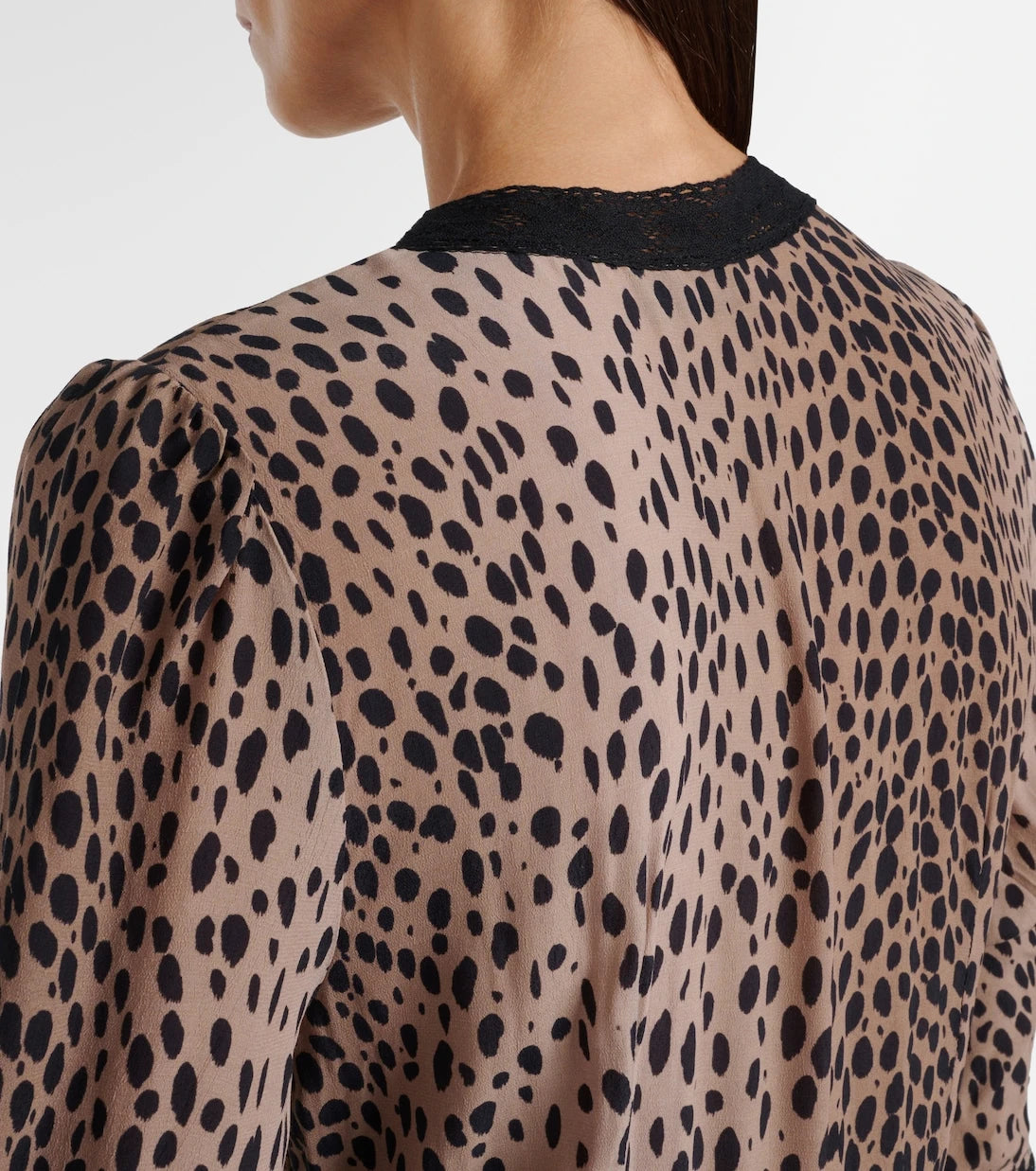 Rixo - Amina printed crêpe de chine midi dress