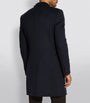 Blue Cashmere Overcoat