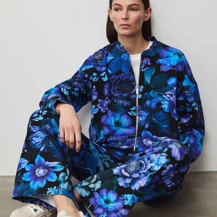 Medicine fermuarlı kadın pamuklu sweatshirt