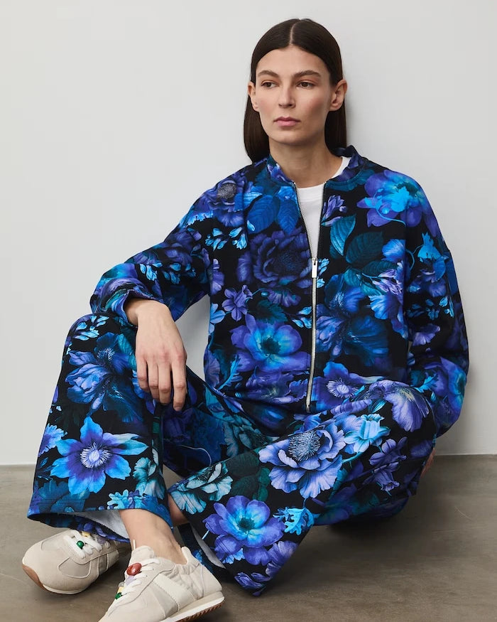 Medicine fermuarlı kadın pamuklu sweatshirt