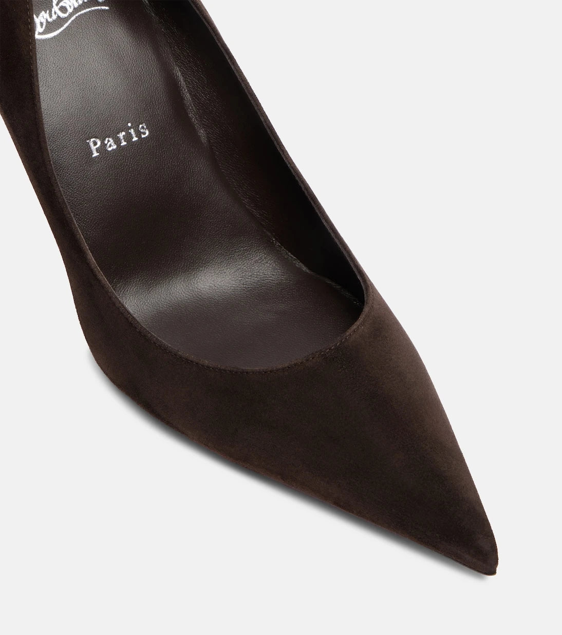 Christian Louboutin - Miss Z 80 suede pumps