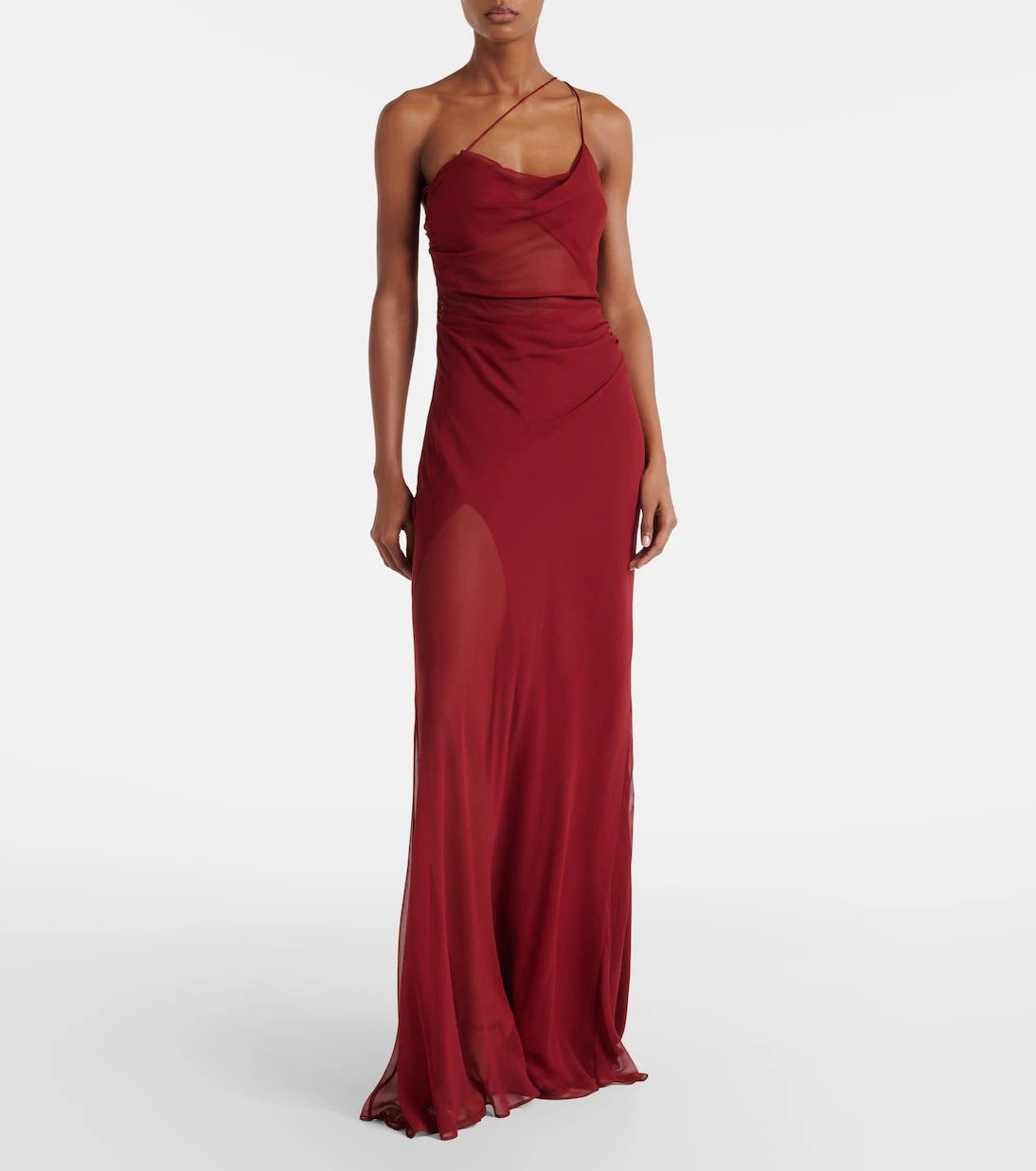 The Sei - Sheer silk chiffon gown