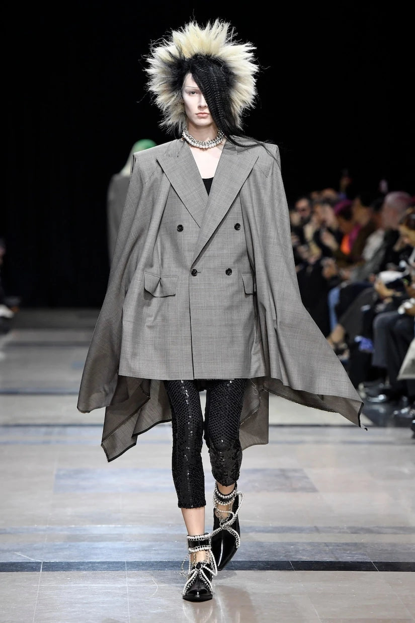 Junya Watanabe - Blazer wool minidress