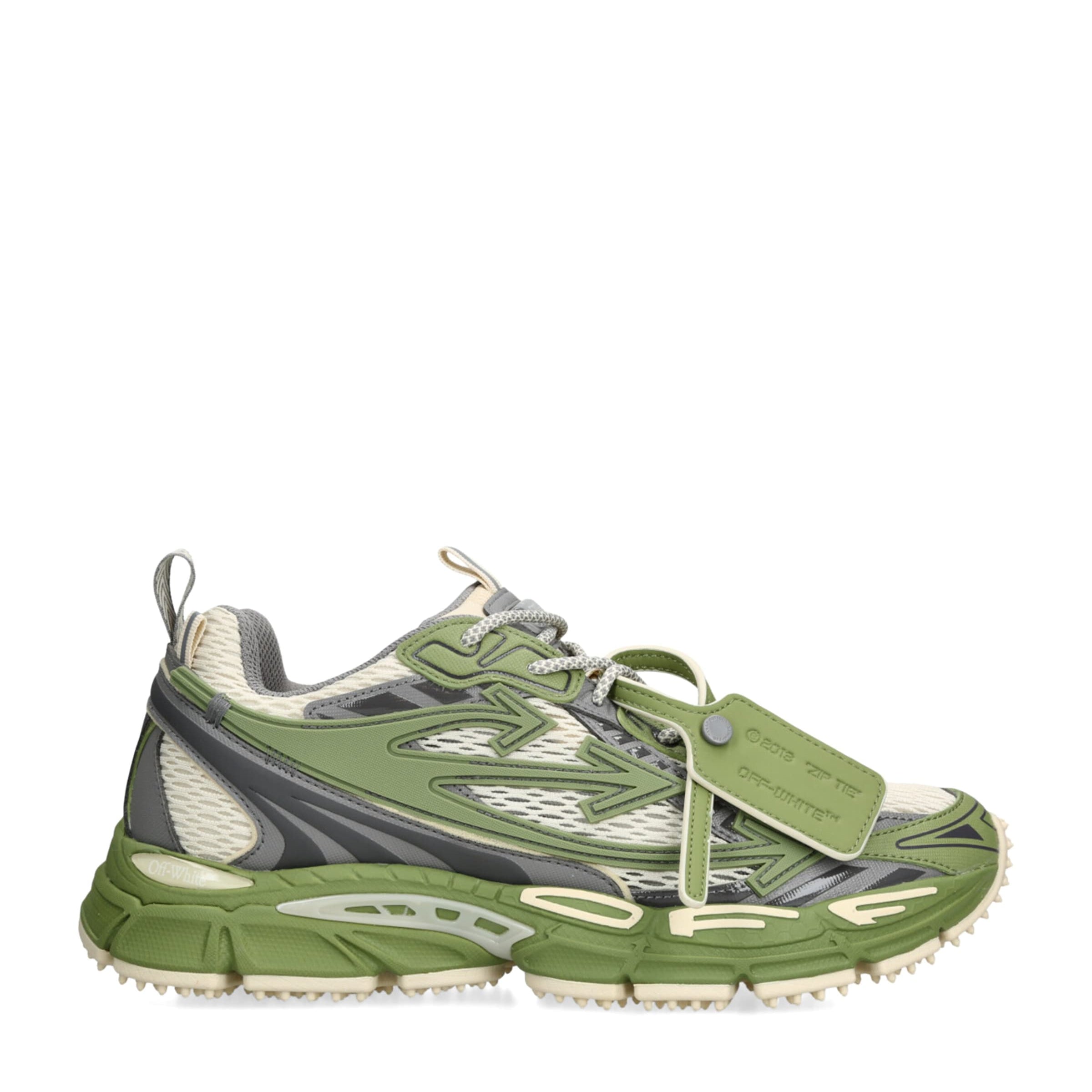 Off-White Green Be Right Back Sneakers