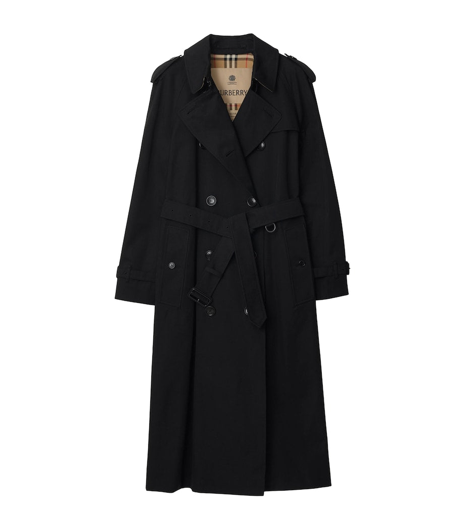 Gabardine Long Waterloo Heritage Trench Coat