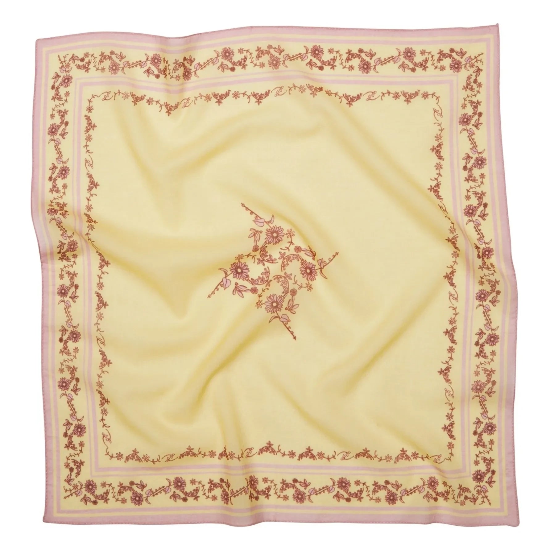 Becksöndergaard - Suniflora Cotta Scarf | Pale yellow