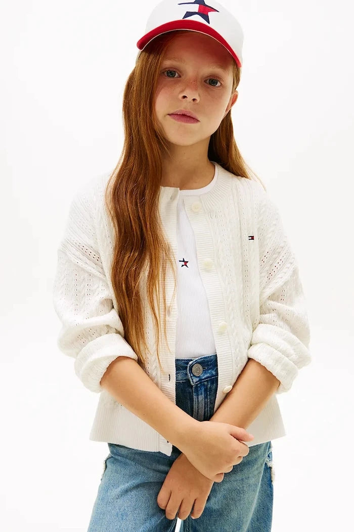 Tommy Hilfiger Pamuktan Çocuk Yeleği