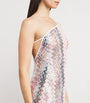 Missoni Multi Zigzag One-Shoulder Maxi Dress