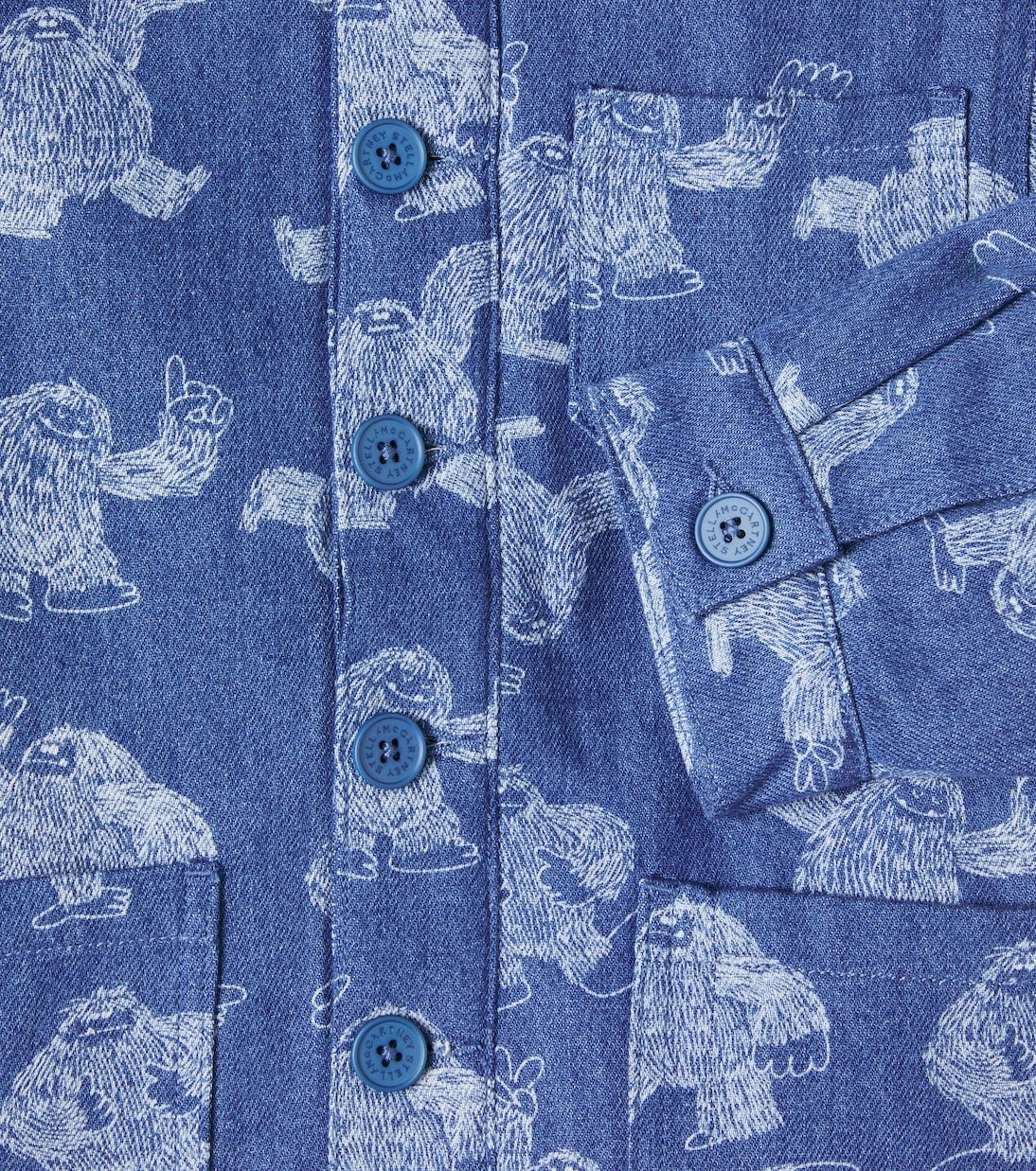 Stella McCartney Kids - Printed denim jacket
