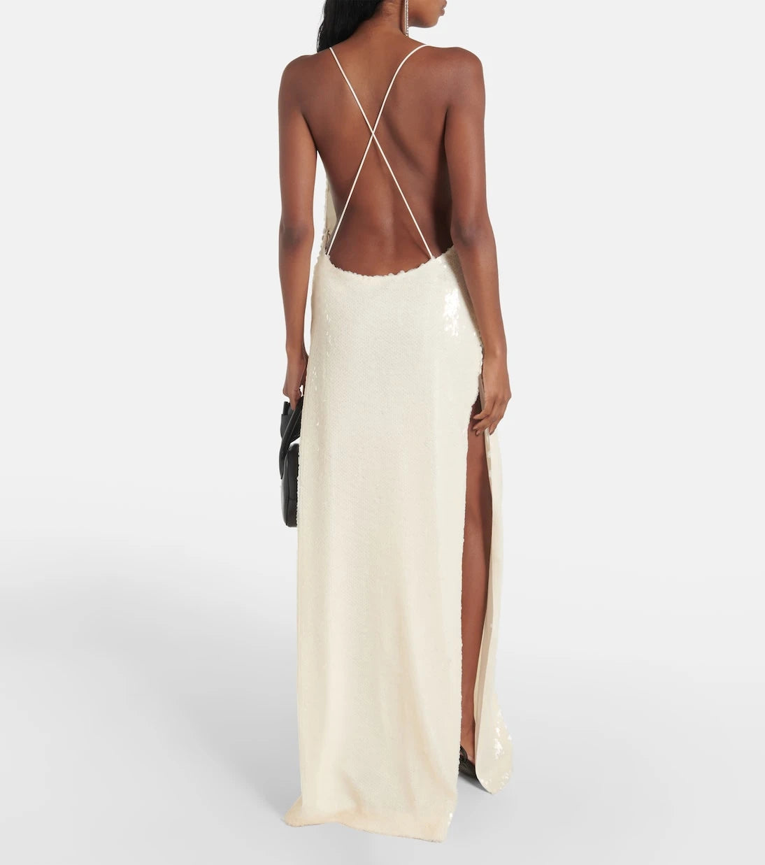 Magda Butrym - Sequined open-back gown