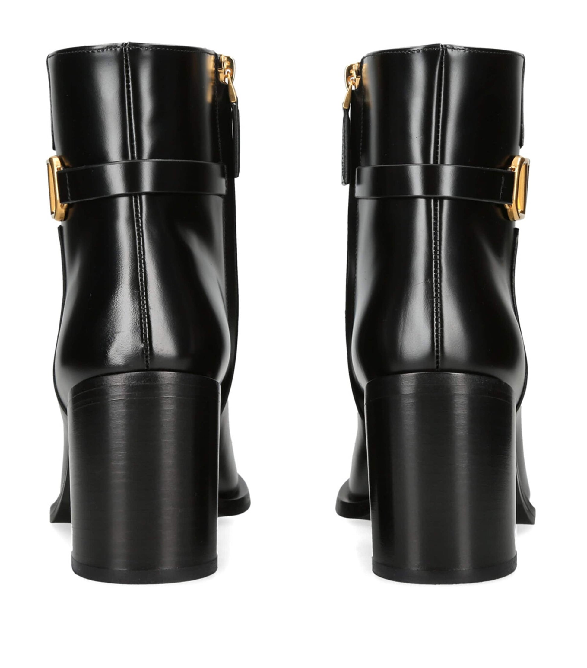 Valentino Garavani Black VLogo Signature Ankle Boots 75