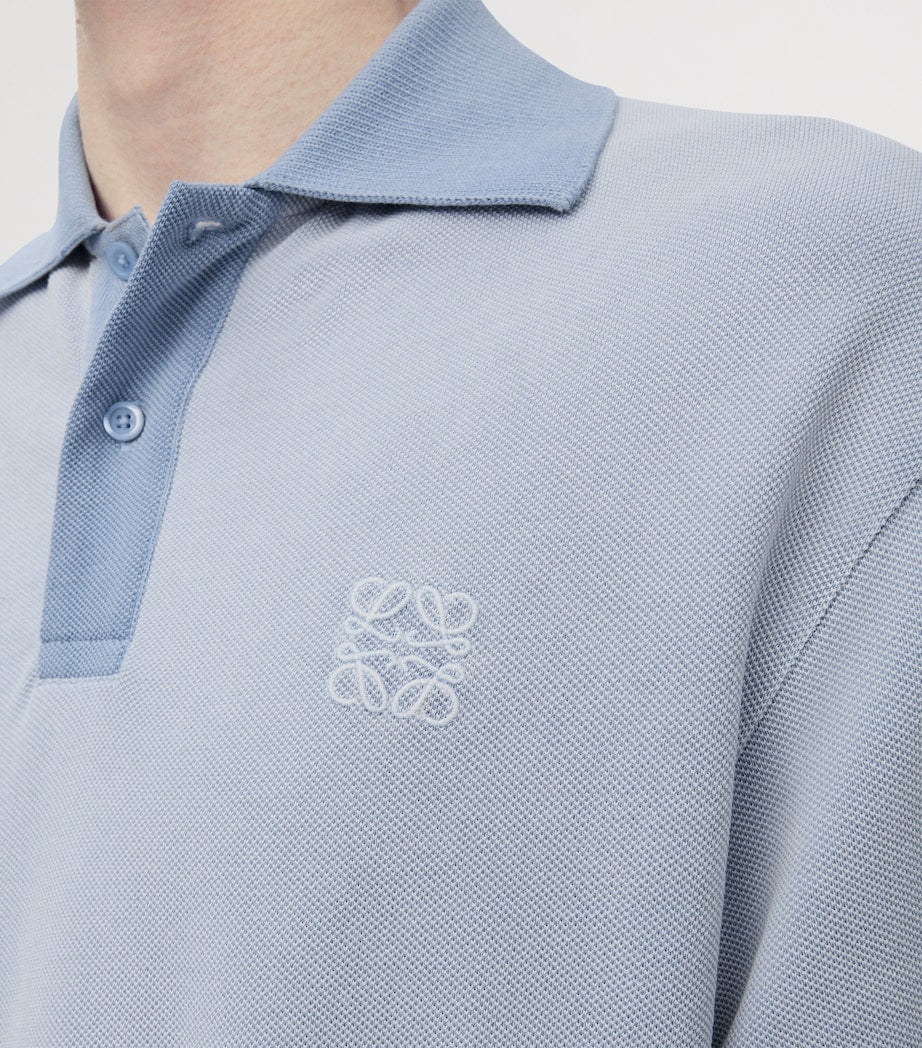 LOEWE Cotton Anagram Polo Shirt