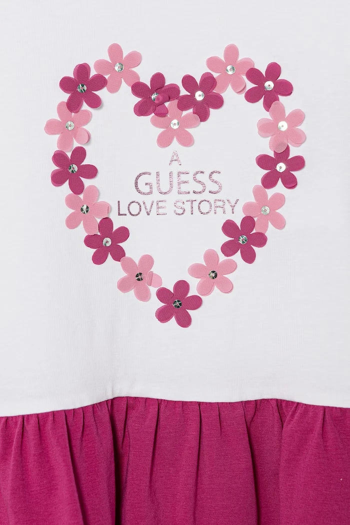 Guess çocuk pamuklu elastan tişört