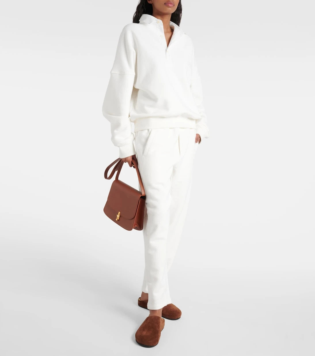 The Row - Koa cotton jersey sweatpants