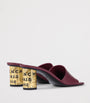 Leather Heeled Mules 65