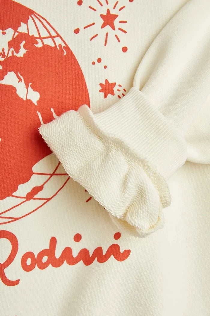 Детски памучен суичър Mini Rodini Mini Rodini society