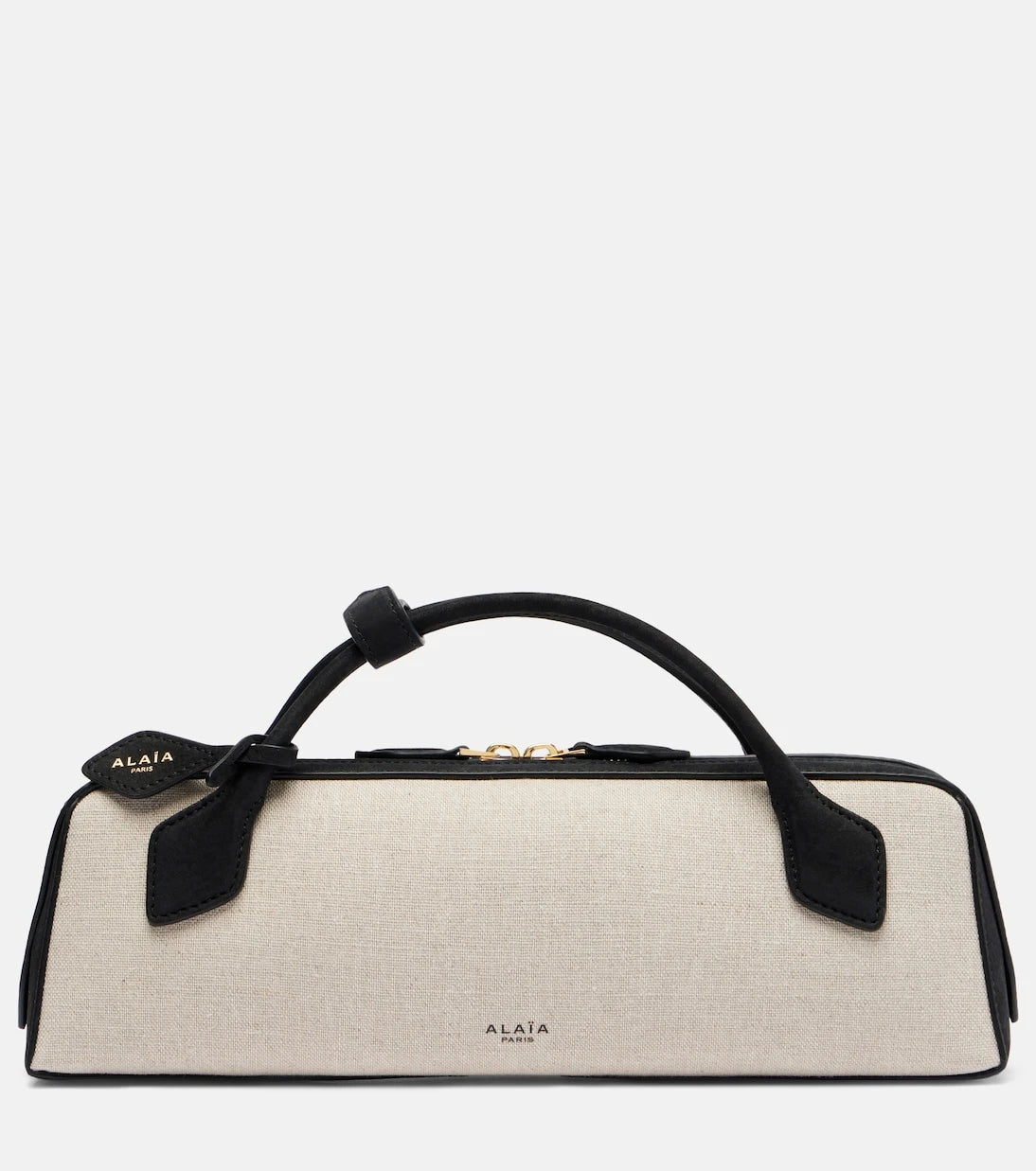 Alaïa - Le Teckel canvas clutch