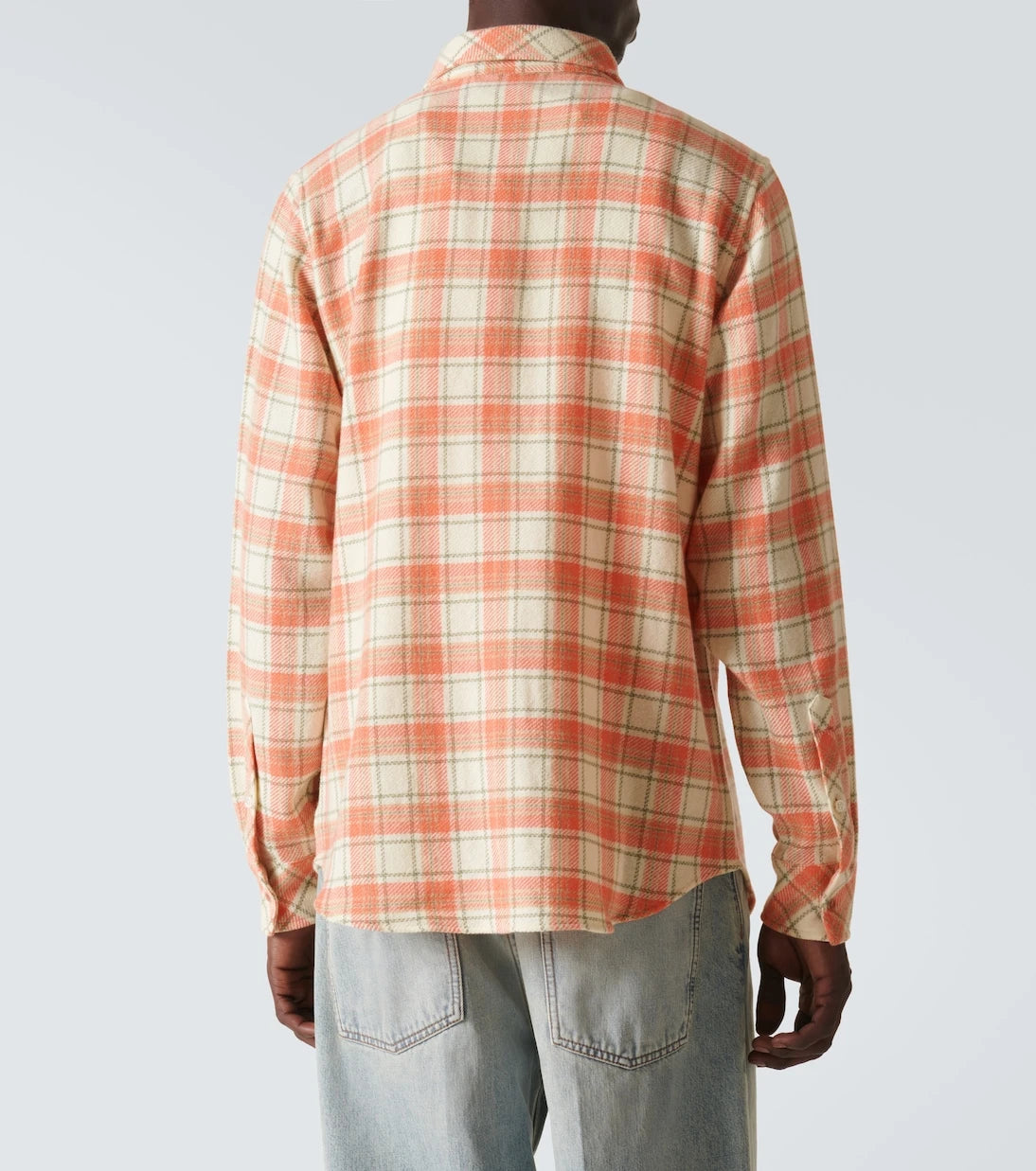 God's True Cashmere - Plaid cashmere shirt