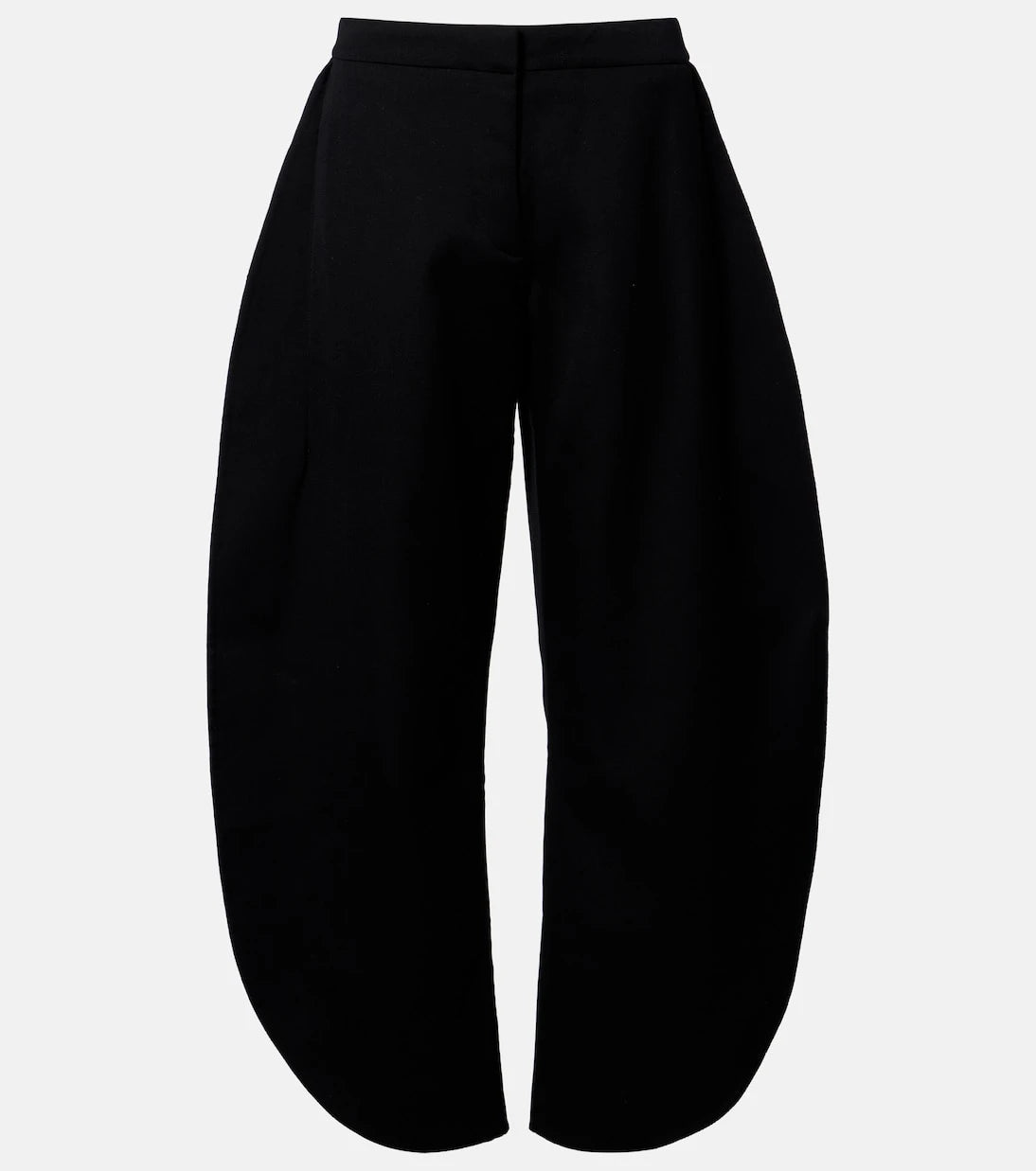 Alaïa - Virgin wool barrel pants