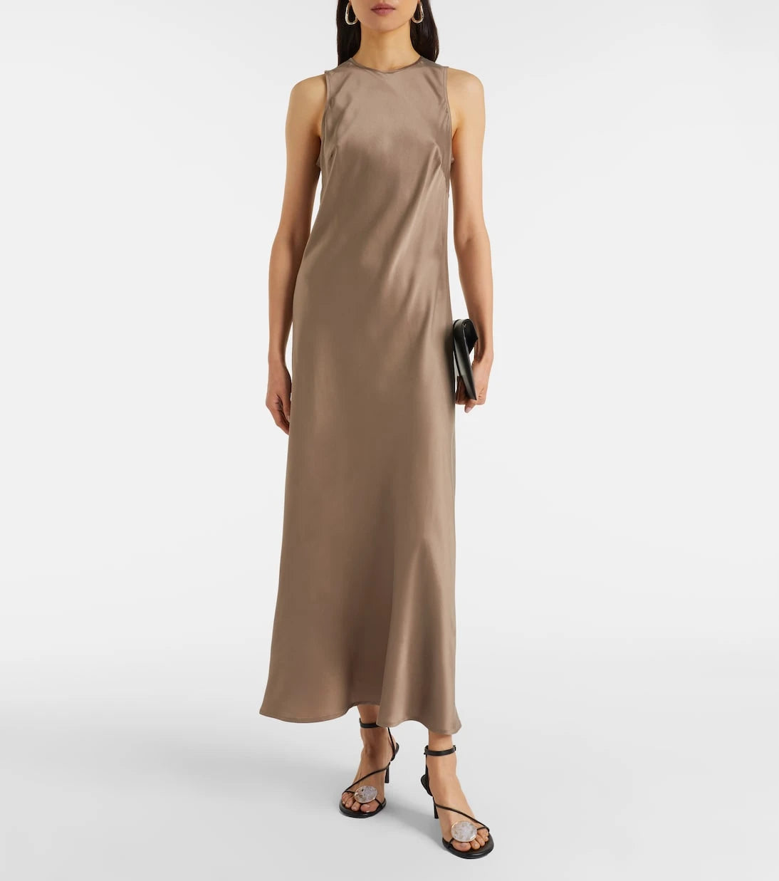 Asceno - Valencia silk charmeuse maxi dress