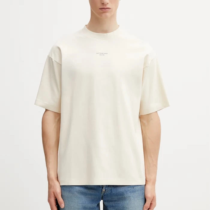 Drôle de Monsieur Erkek Pamuklu Tişört Le T-shirt Slogan Classique