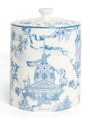 Bone China Toile Tea Caddy
