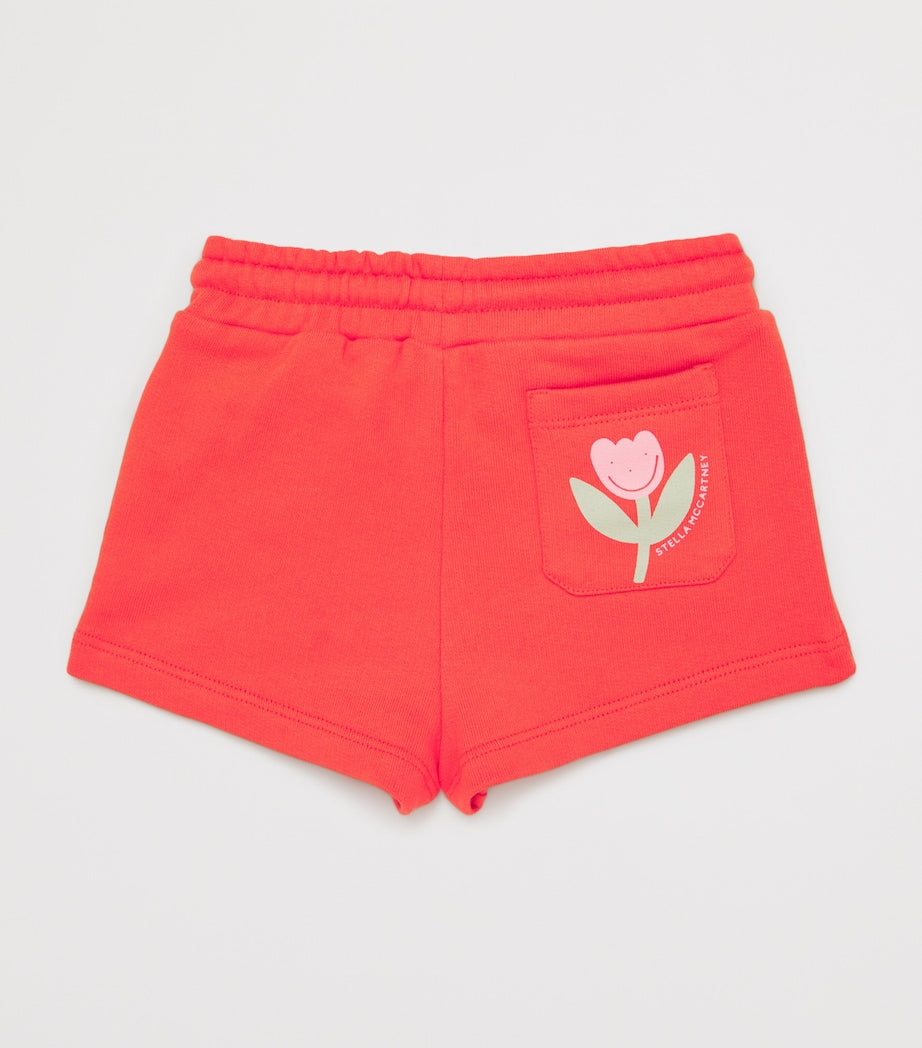 Stella McCartney Kids Cotton Drawstring Shorts (3-36 Months)