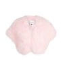Yves Salomon Pink Feather Bolero Jacket