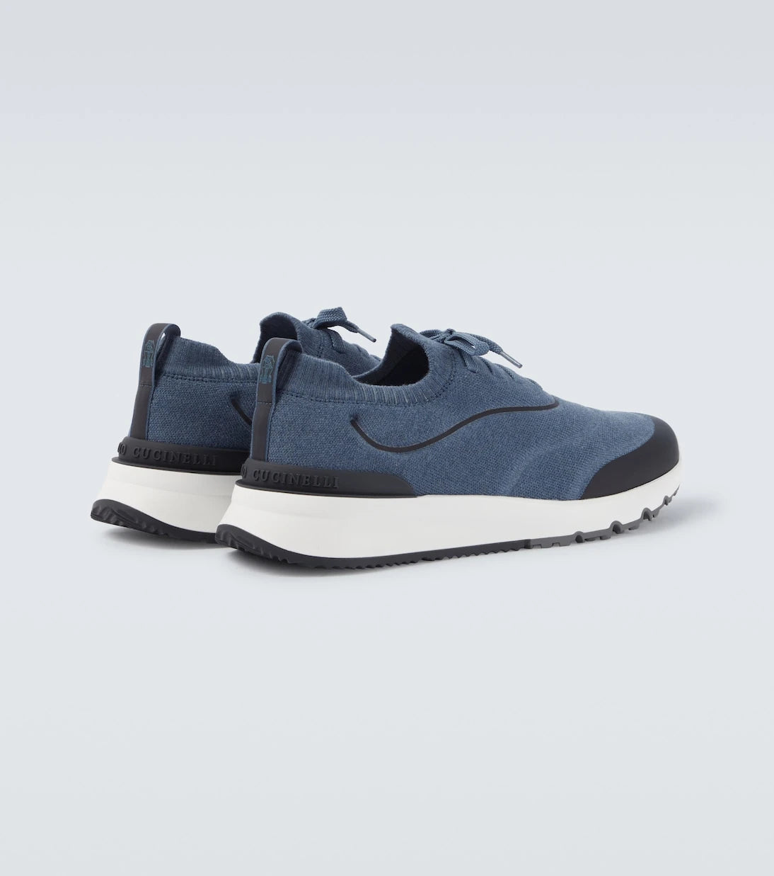 Brunello Cucinelli - Techno knitted sneakers