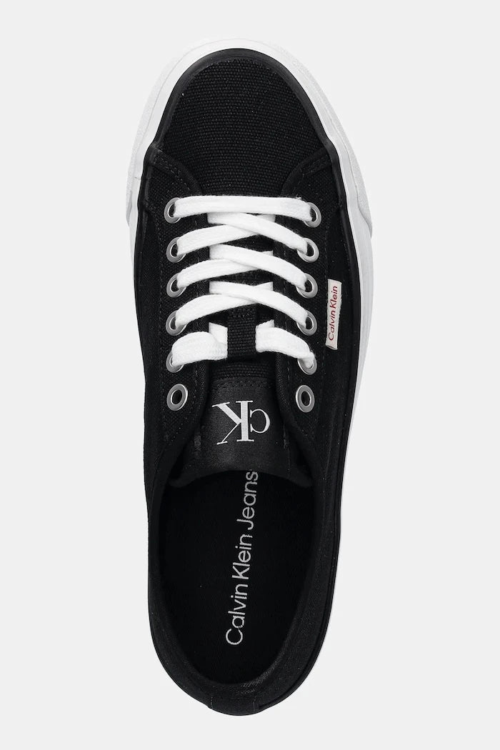 Calvin Klein Jeans VULC FLATFORM CTN LOGO TAG Düşük Spor Ayakkabı