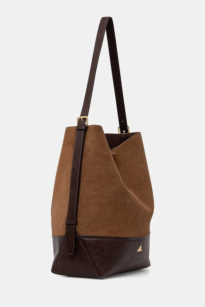 Medicine kadın süet shopper çanta