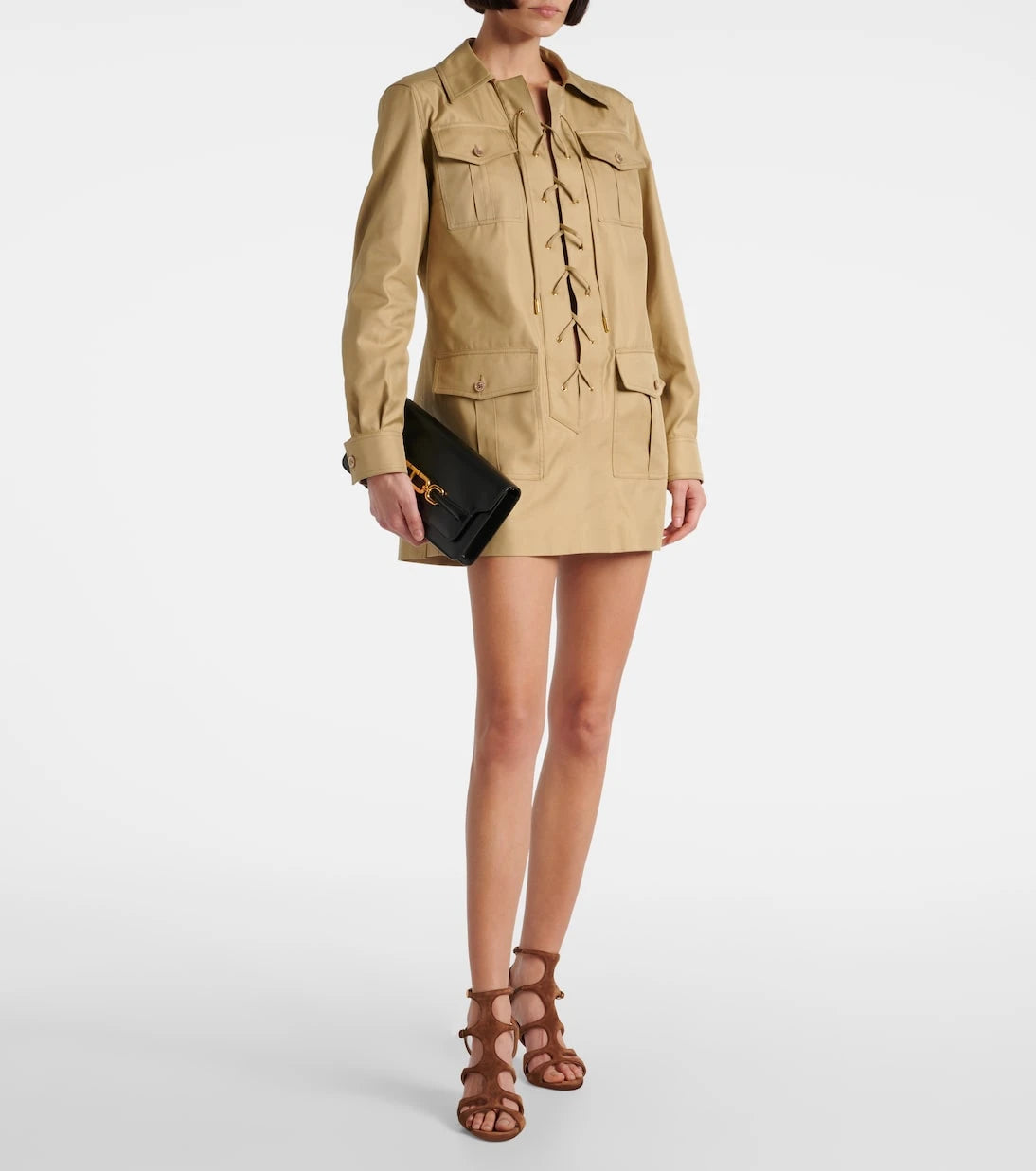 Tom Ford - Safari cotton and silk T-shirt