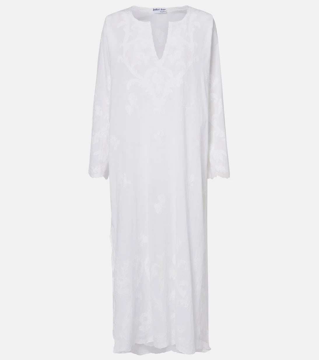 Juliet Dunn - Embroidered cotton kaftan