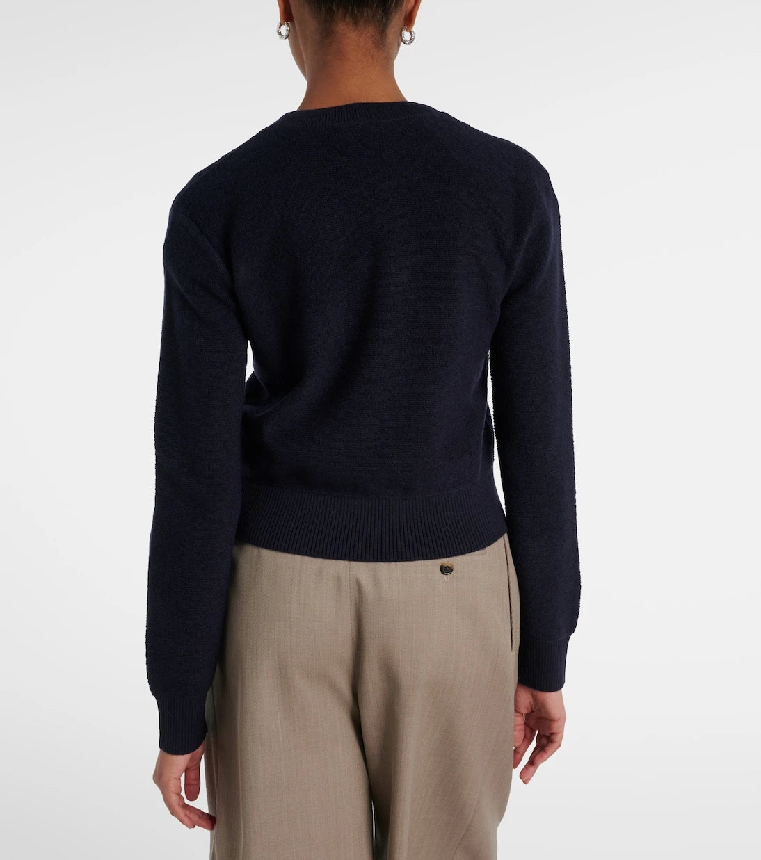 Loewe - Logo embroidered wool sweater