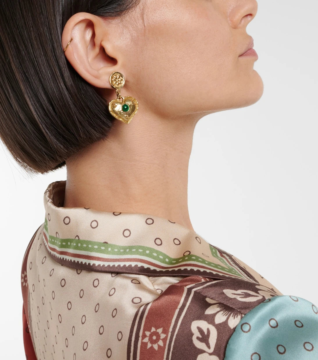 Alémais - Jem Heart drop earrings