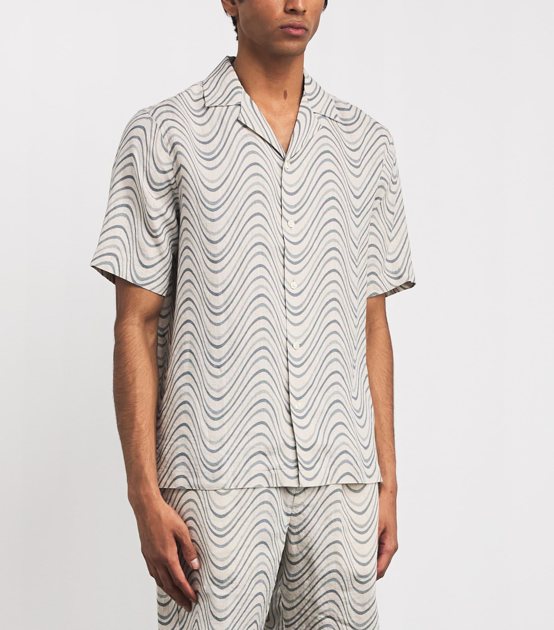 Frescobol Carioca Linen Roberto Shirt