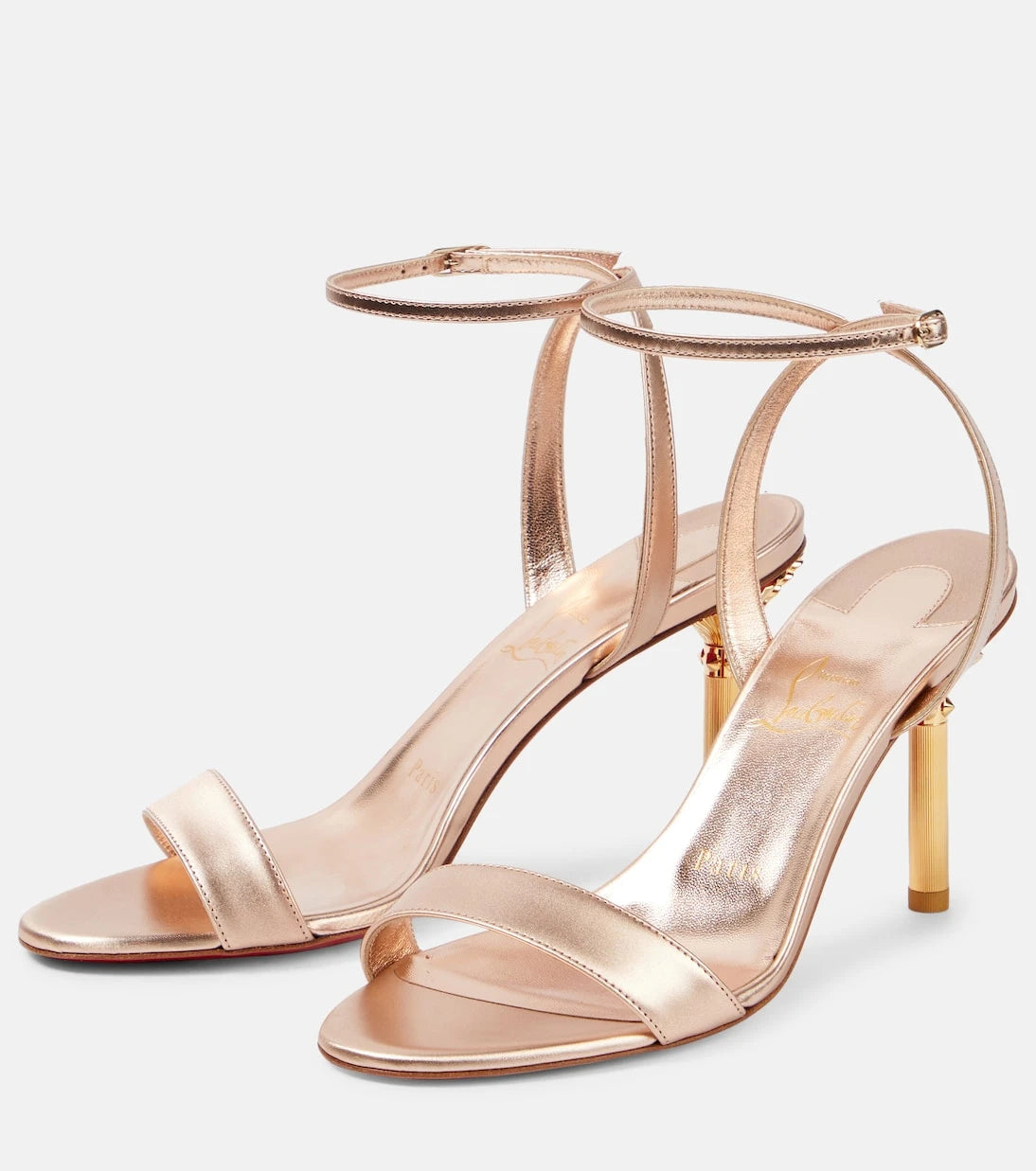 Christian Louboutin - Mascasandal leather sandals