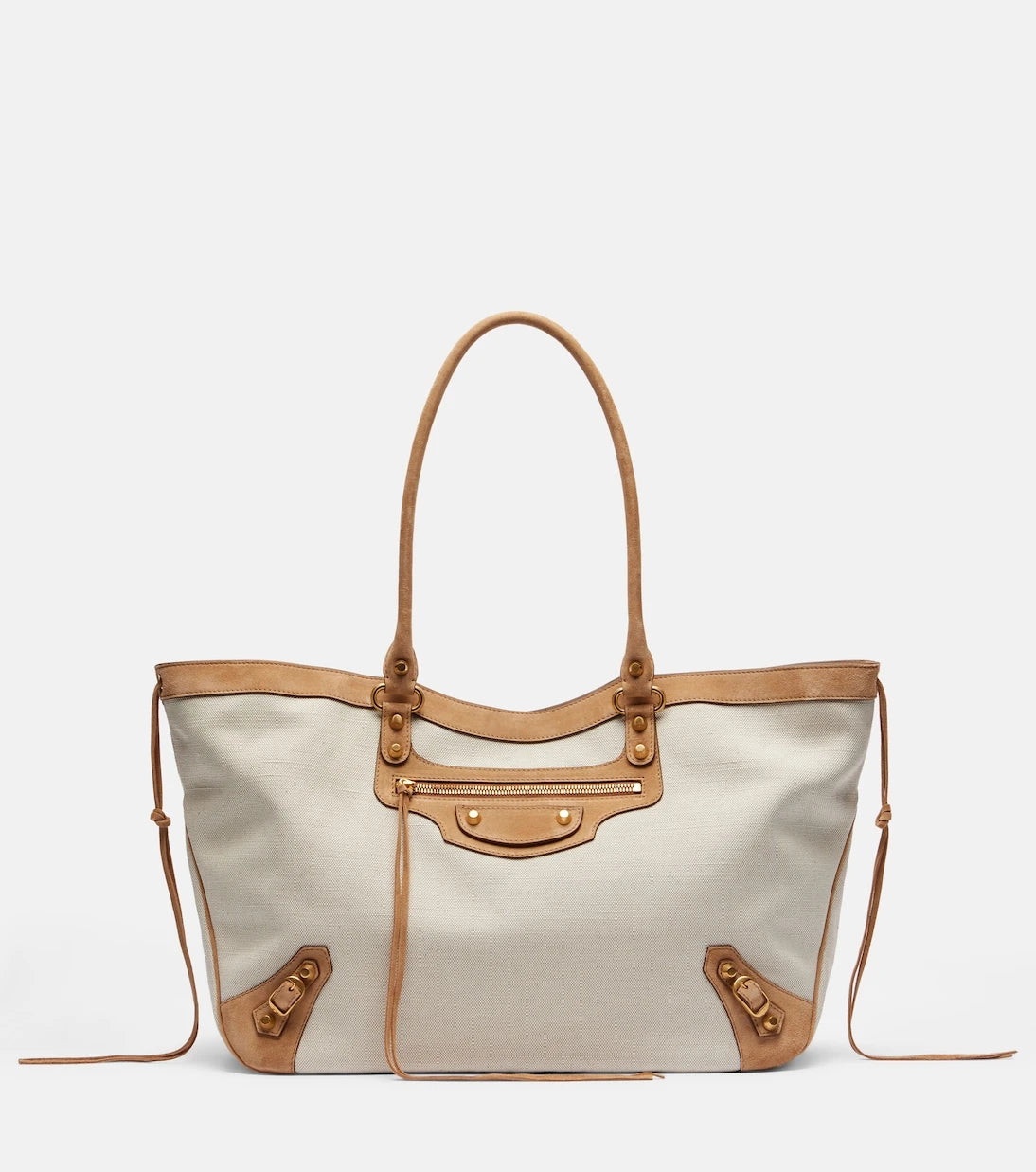 Balenciaga - Le City Beach Medium canvas tote bag