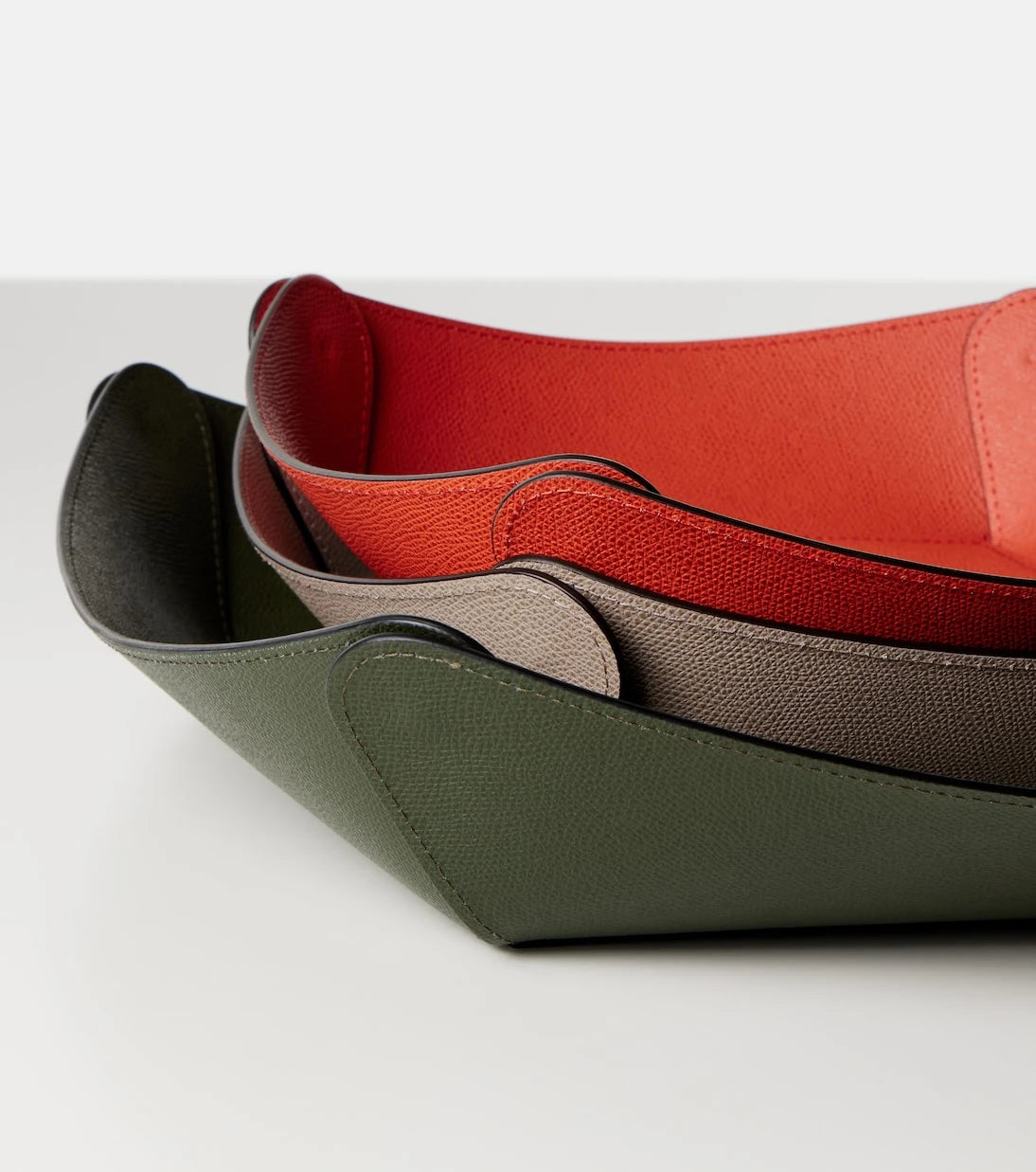 Giobagnara - Safran Large leather bowl