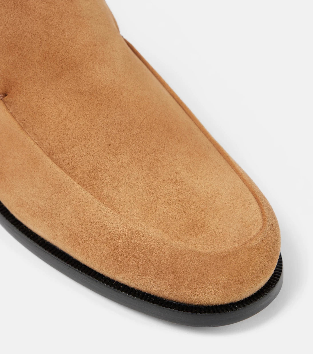 Khaite - Alessio süet loafer ayakkabı