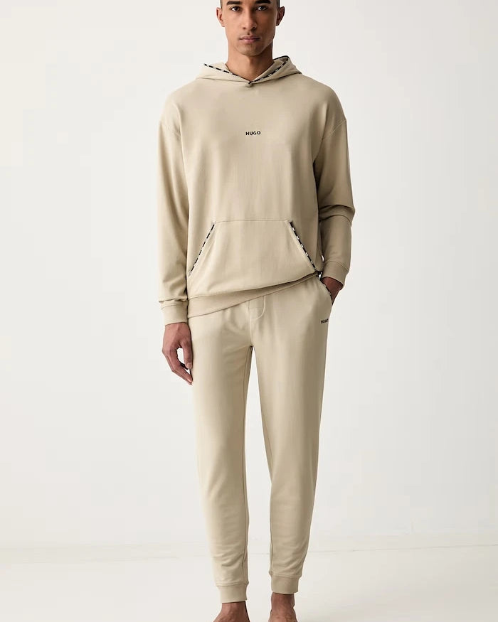 HUGO kapüşonlu erkek pamuklu sweatshirt NOAH HOODIE