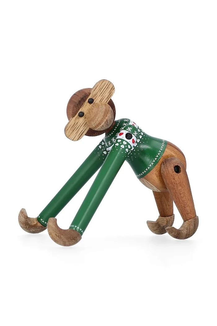 Декоративна фигурка Kay Bojesen Monkey Christmas Jumper 9,5 cm