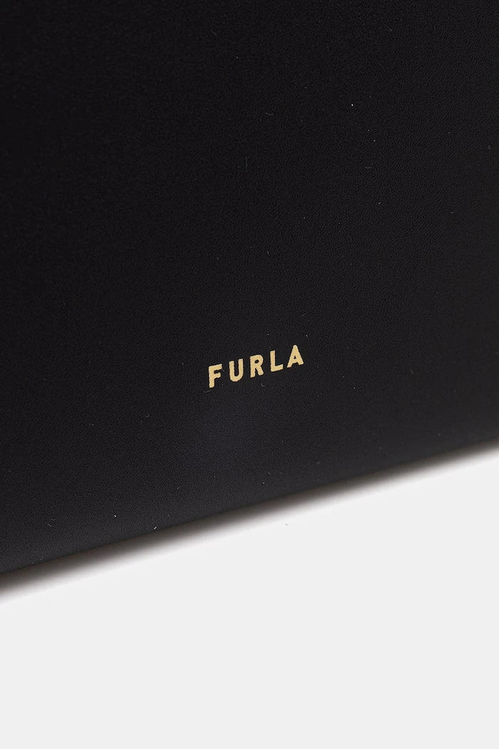 Furla чанта tote дамска от кожа Divide It M Tote