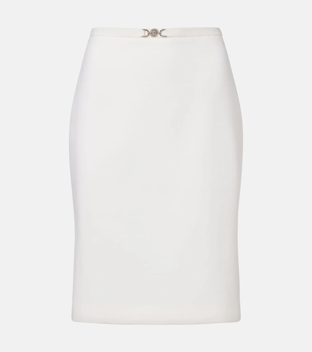 Versace - Virgin wool midi skirt