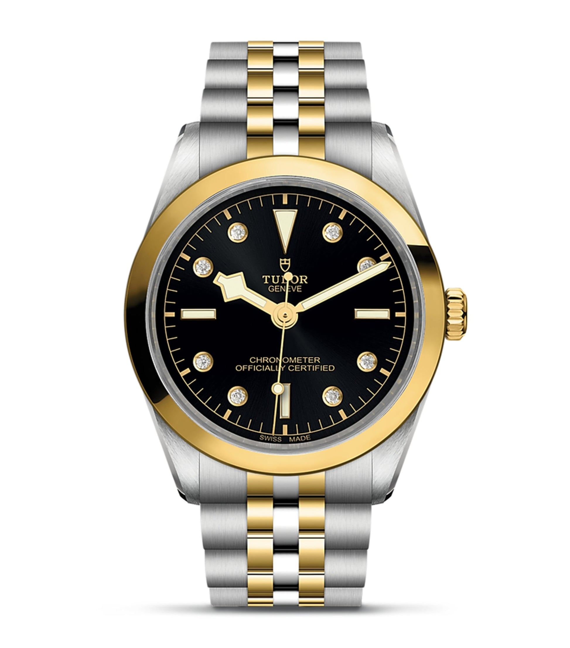 TUDOR Black Bay One Stainless Steel, Yellow Gold and Diamond Watch 36mm