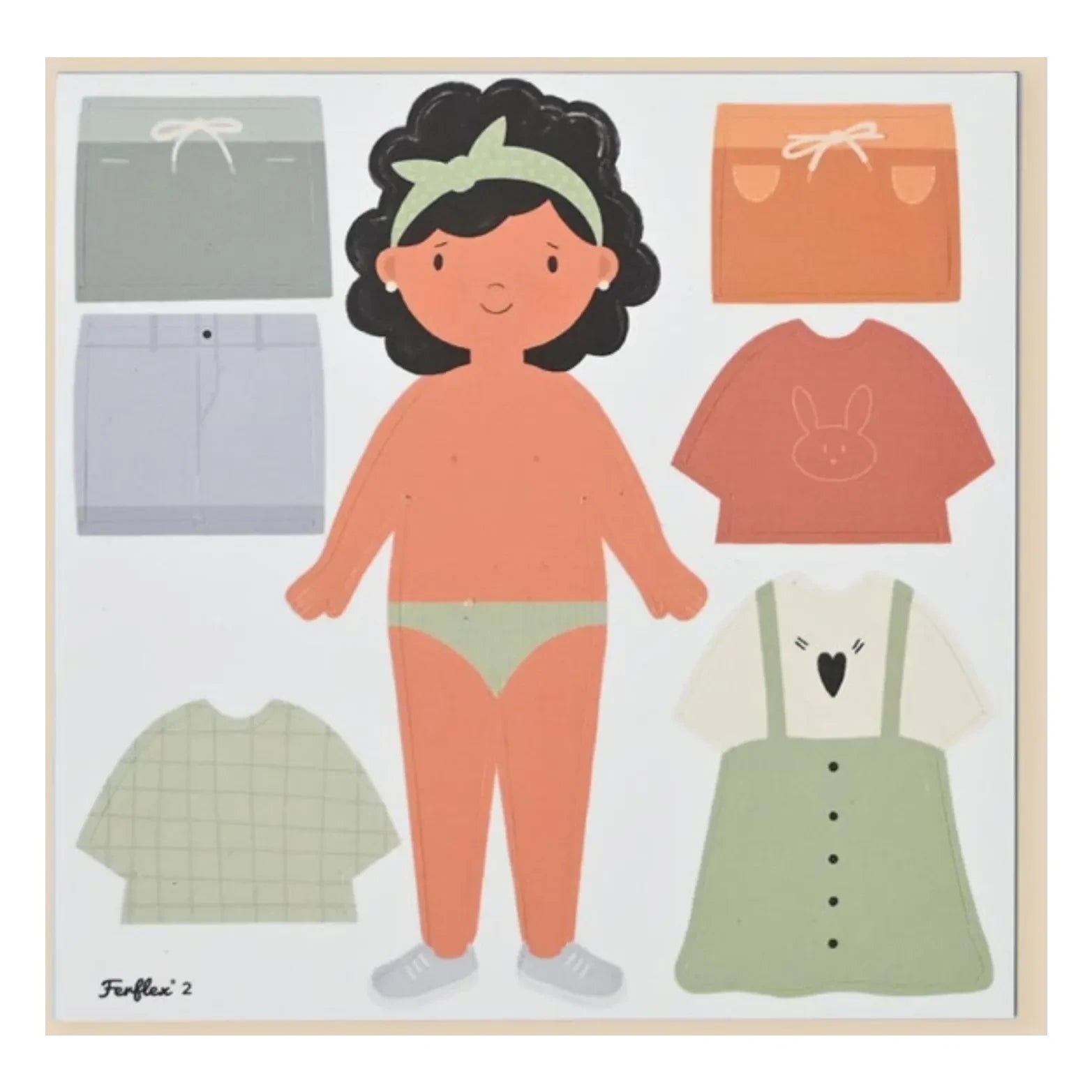 Ferflex - Magnetic game Silhouettes to dress