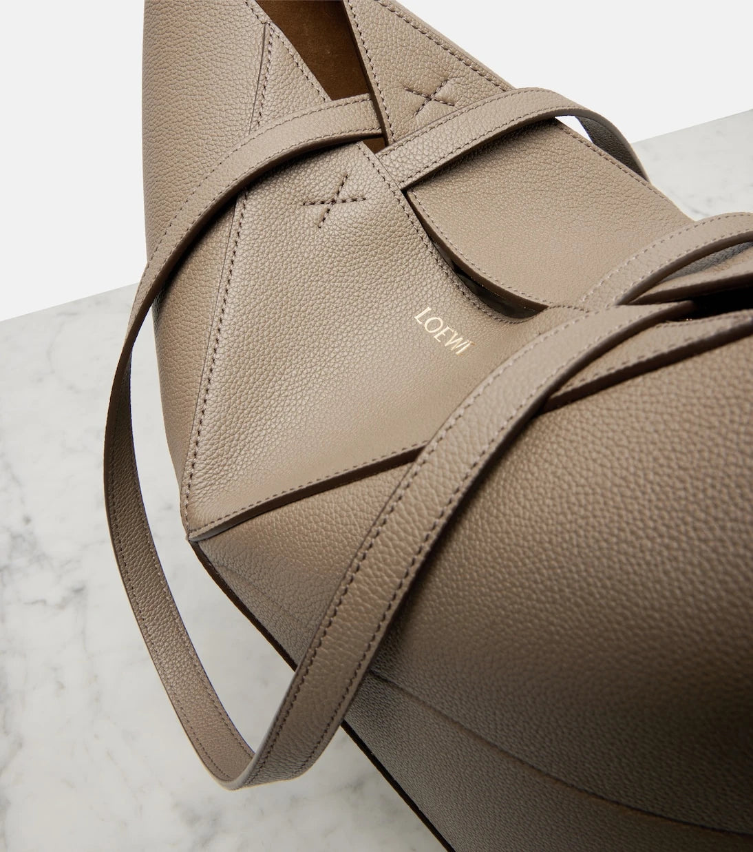 Loewe - Puzzle Fold Medium leather tote bag