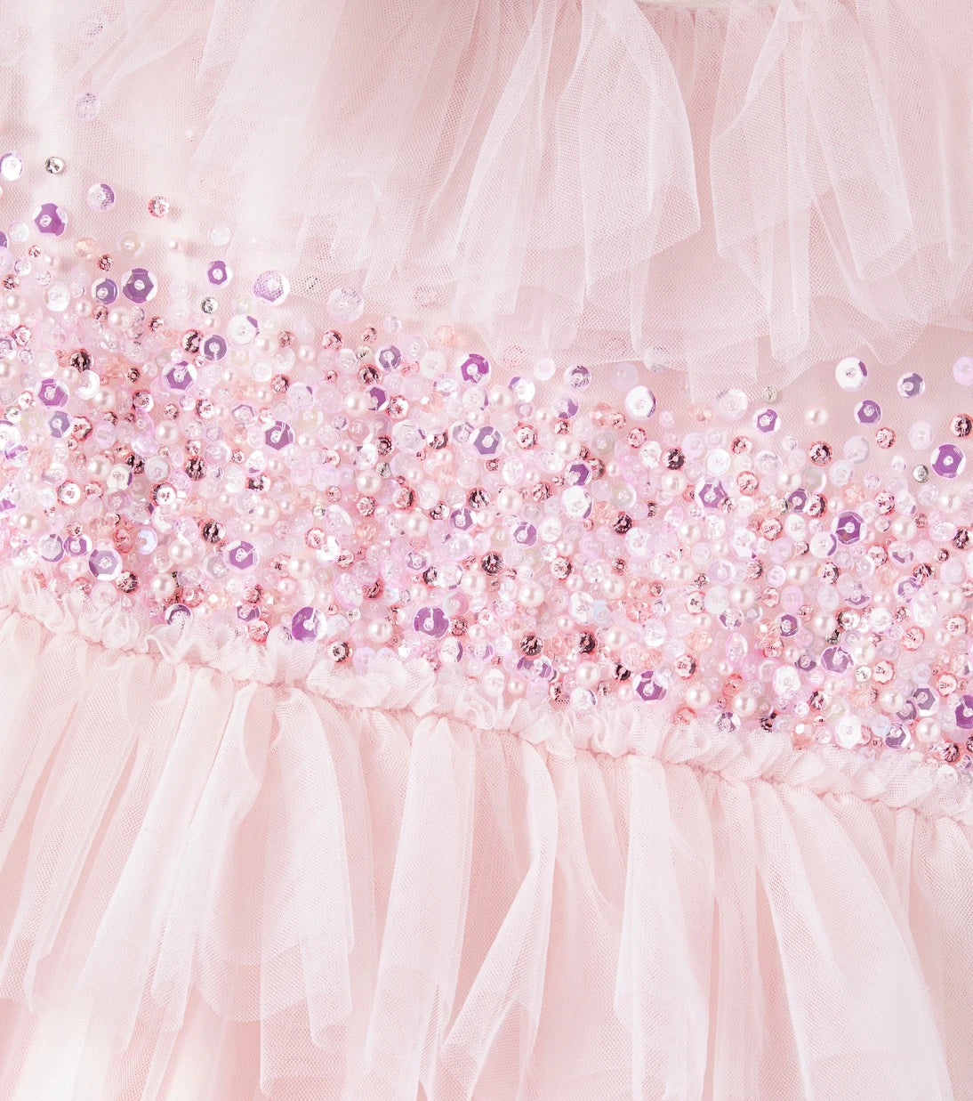 Tutu Du Monde - Ruffled sequined tiered dress