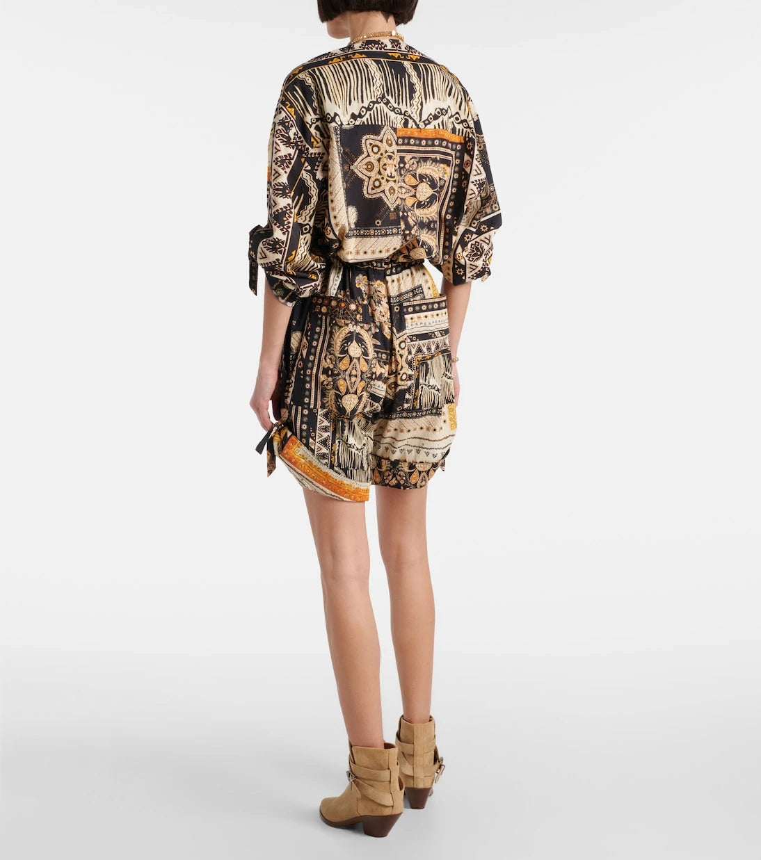 Marant Etoile - Niely printed cotton romper